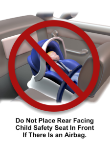 child Safety Seat Placement inside Car